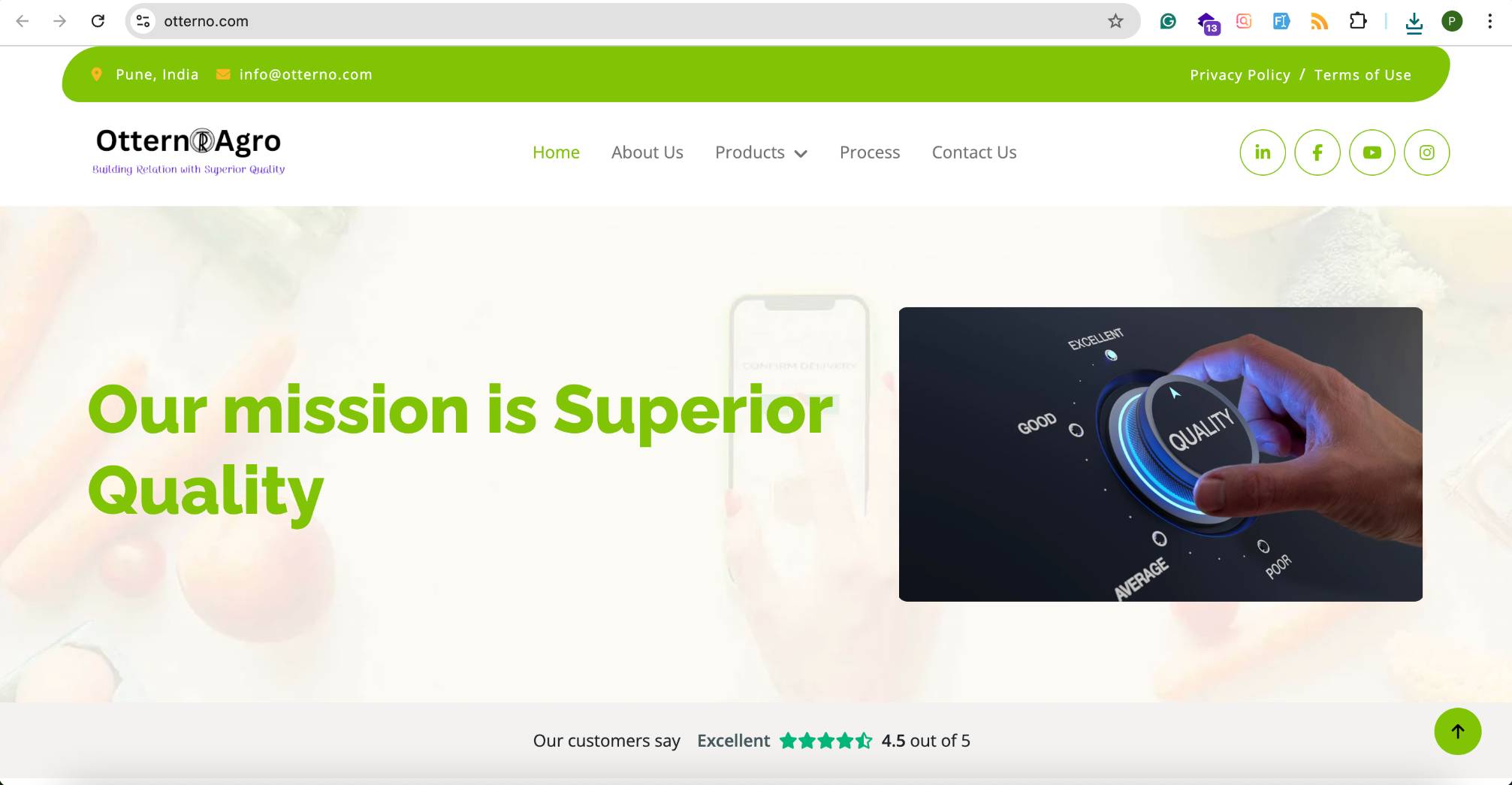 Otterno Agro International Private Limited