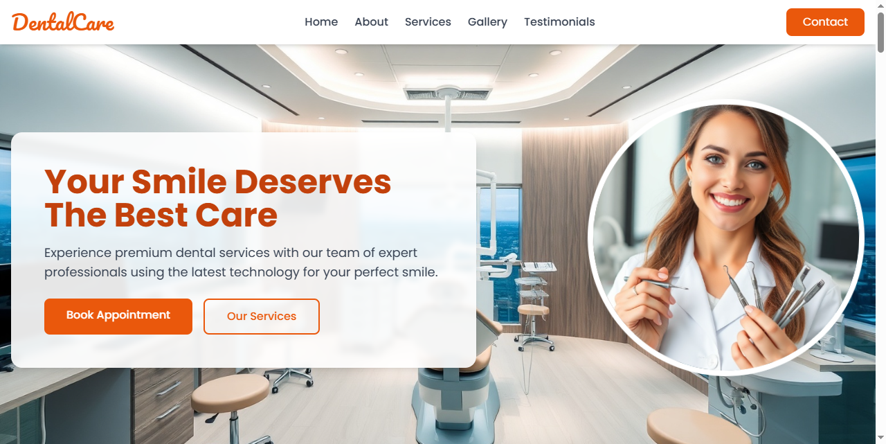 Dental HTML Template 6