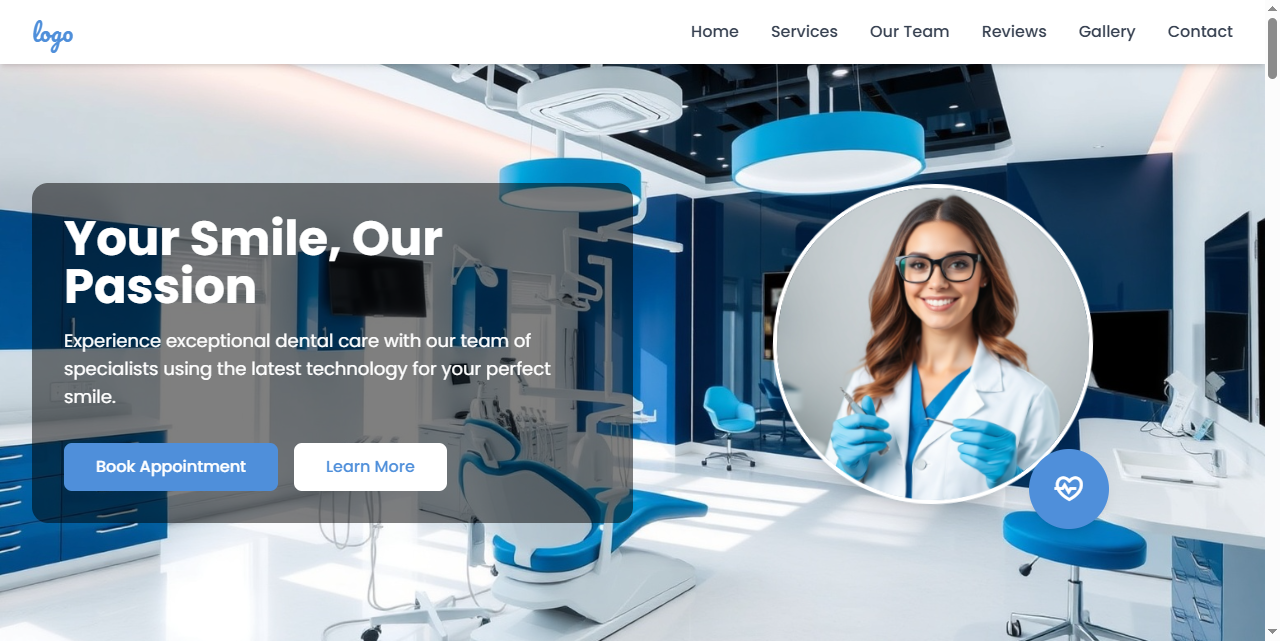 Dental HTML Template 5