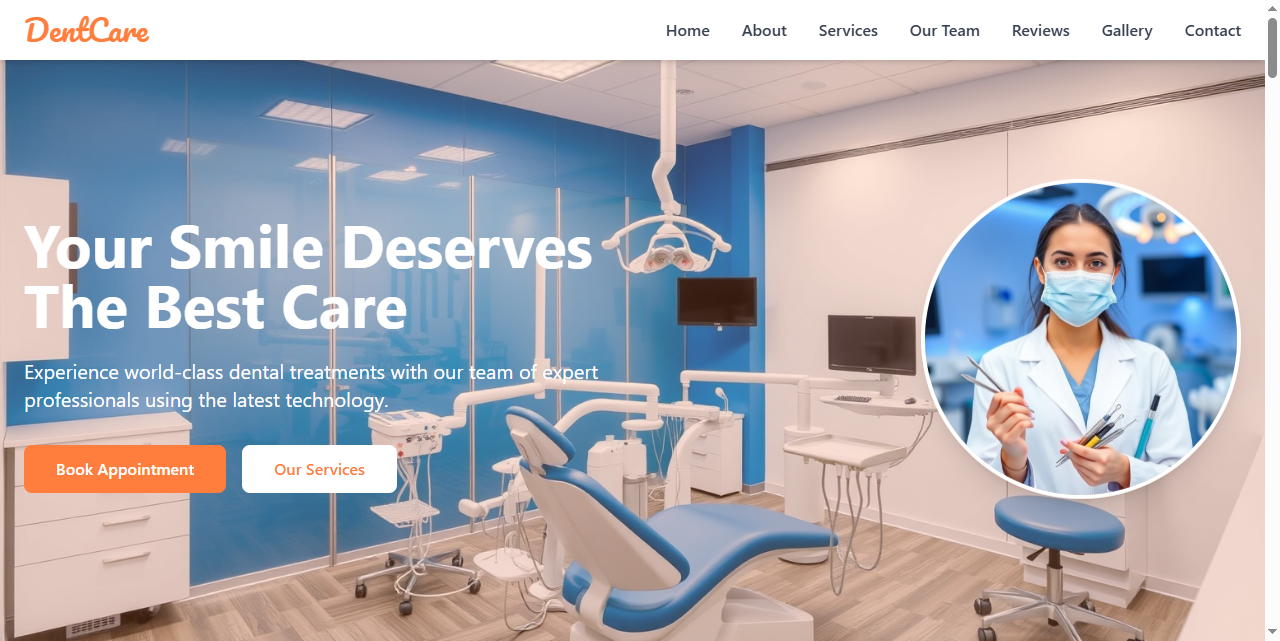 Dental HTML Template 4
