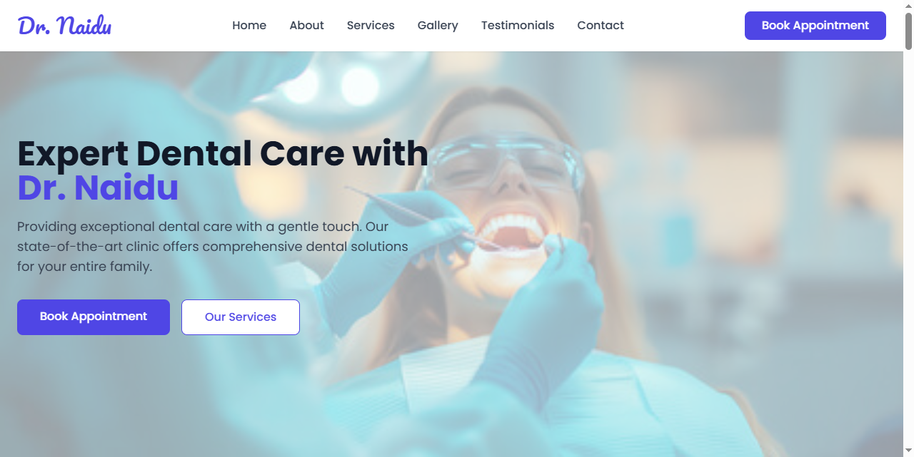 Dental HTML Template 3
